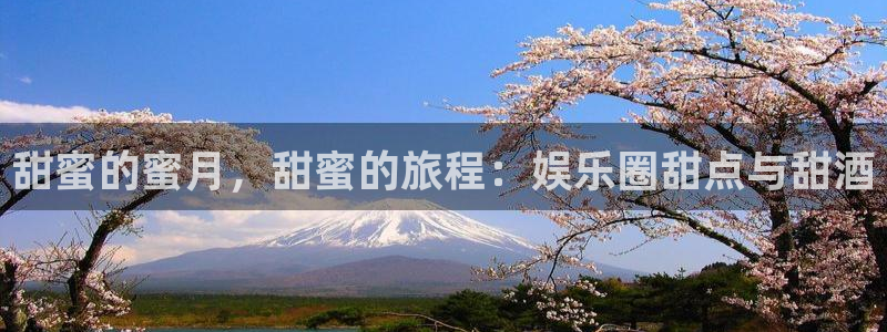 蓝图娱乐平台：甜蜜的蜜月，甜蜜的旅程：娱乐圈甜点与甜酒